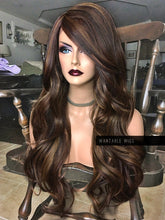 Load image into Gallery viewer, Brown Wig LACE FRONT