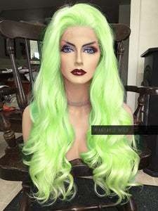 Green Lace Wig