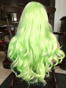 Green Lace Wig