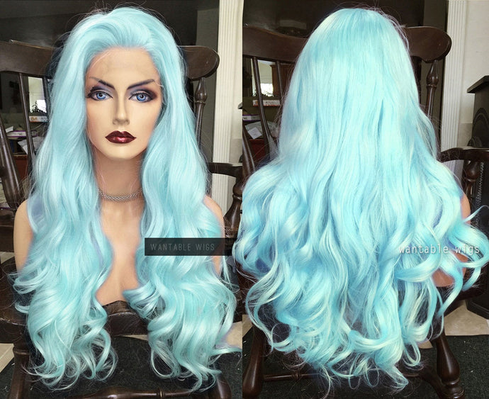 Pastel Blue Wig