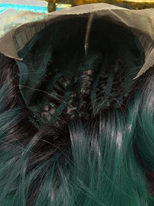 Green Wig LACE FRONT