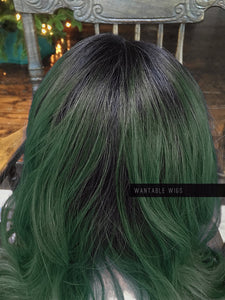 Green Wig LACE FRONT