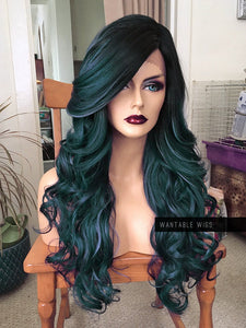 Teal Green Wig