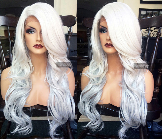 White Wig LACE FRONT