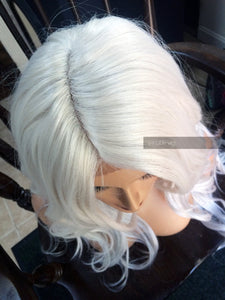 White Wig LACE FRONT