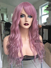 Load image into Gallery viewer, Pink Wig with Bangs