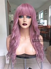 Load image into Gallery viewer, Pink Wig with Bangs