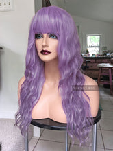 Load image into Gallery viewer, Lavender Wig with Bangs