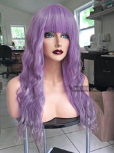 Load image into Gallery viewer, Lavender Wig with Bangs