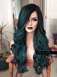 Teal Green Wig