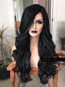 Curly Black Wig