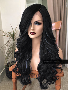 Curly Black Wig