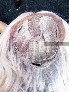 White Wig LACE FRONT