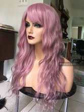 Load image into Gallery viewer, Pink Wig with Bangs