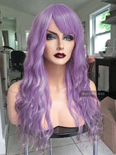 Load image into Gallery viewer, Lavender Wig with Bangs