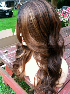 Ombre Lace Front Wig