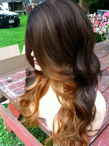 Ombre Lace Front Wig