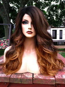 Ombre Lace Front Wig