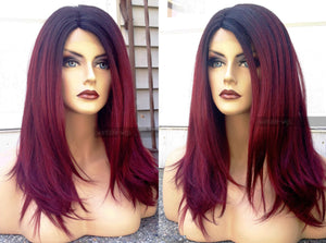 Red Lace Front Wig