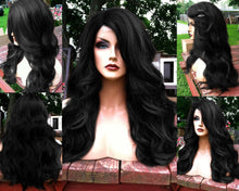 Load image into Gallery viewer, Black Lace Front Wig