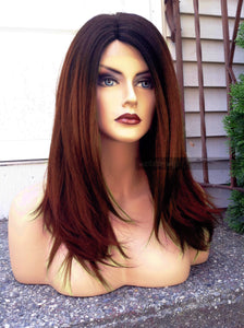 Auburn Lace Wig