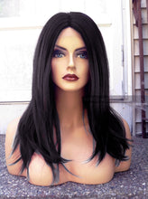 Load image into Gallery viewer, Black Lace Front Wig