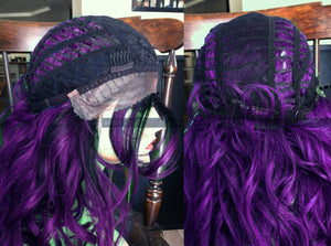 Purple Lace Front Wig