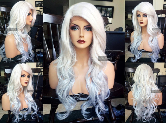 White Wig Lace Front Wig