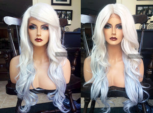 White Wig Lace Front Wig